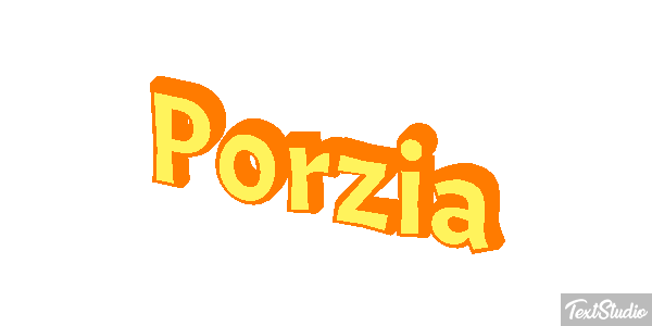 Porzia Текстовый эффект