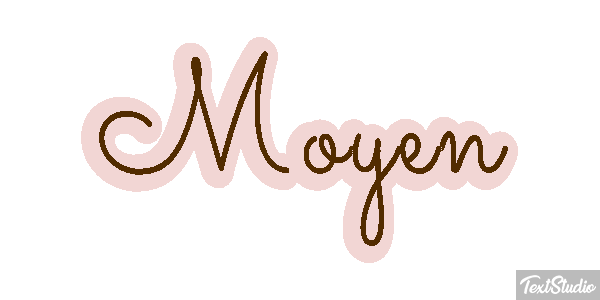Moyen Effet de texte