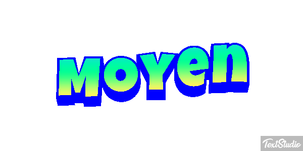 Moyen Effet de texte