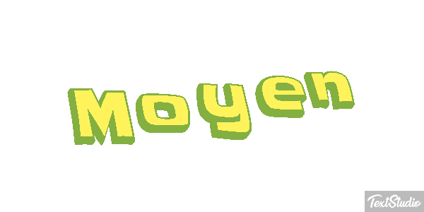 Moyen Effet de texte