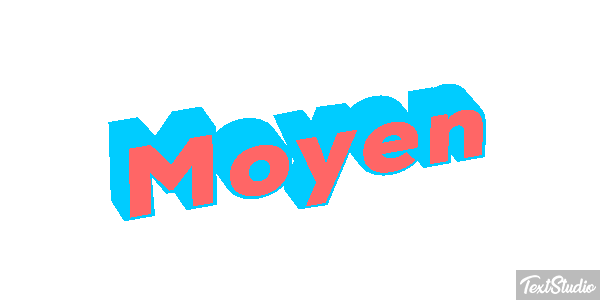 Moyen Effet de texte