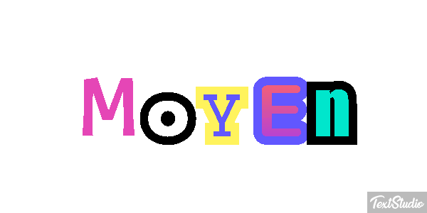 Moyen Effet de texte