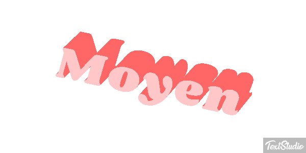 Moyen Effet de texte