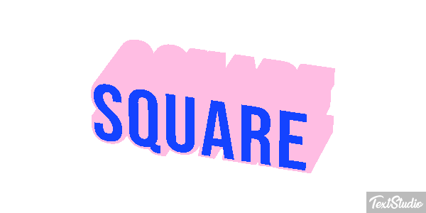 Square Efecto de texto