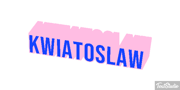 Kwiatosław Efekt tekstowy