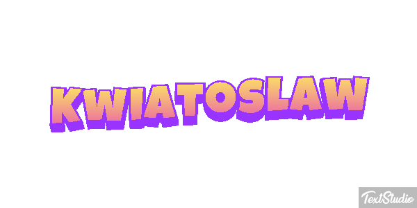 Kwiatosław Efekt tekstowy