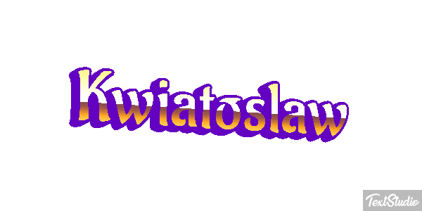 Kwiatosław Efekt tekstowy