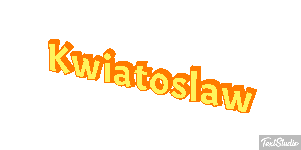 Kwiatosław Efekt tekstowy