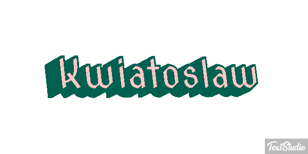 Kwiatosław Efekt tekstowy