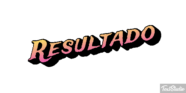 Resultado Efeito do texto