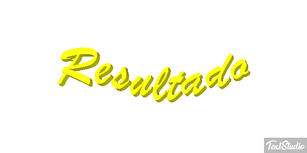 Resultado Efeito do texto