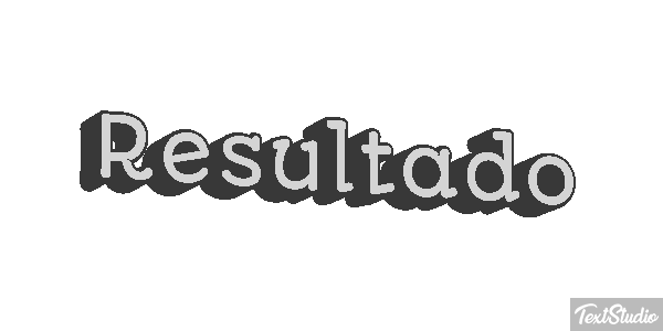 Resultado Efeito do texto