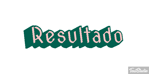Resultado Efeito do texto