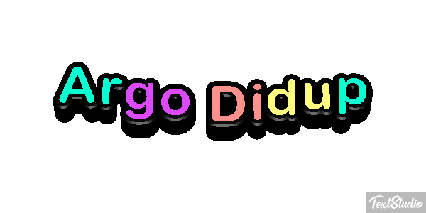 Argo Didup Tekst effect