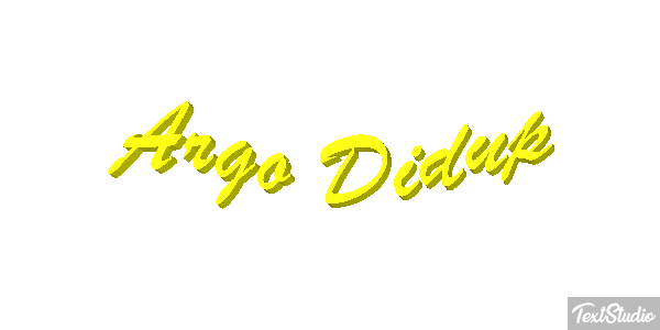 Argo Didup Tekst effect