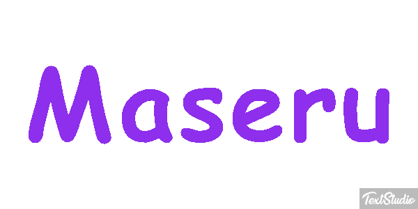 Maseru Efeito do texto