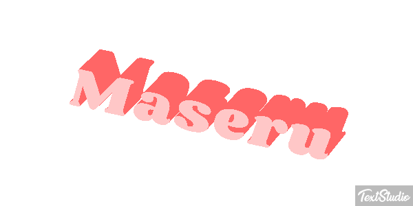 Maseru Efeito do texto