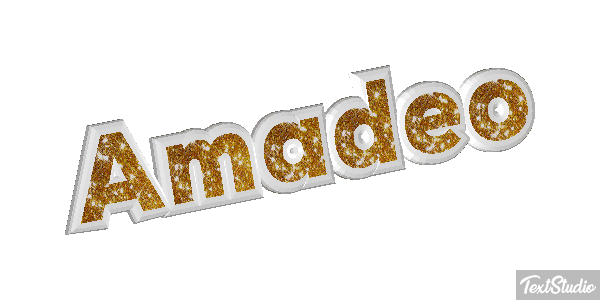 Amadeo Efecto de texto