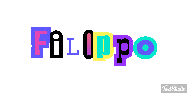 Filippo Text effect