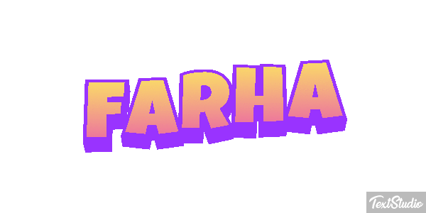 Farha Effetto testo