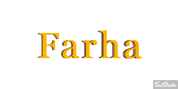 Farha Effetto testo