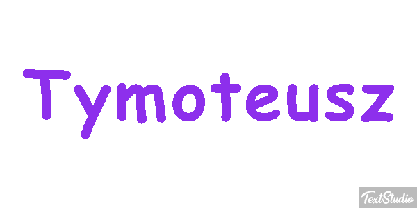 Tymoteusz Efecto de texto