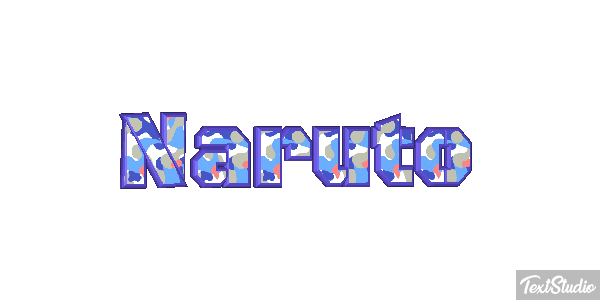 Naruto Text effect