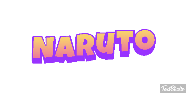 Naruto Text effect