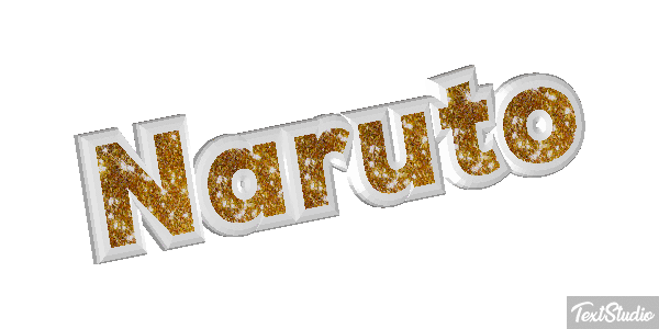 Naruto Text effect