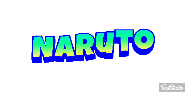 Naruto Text effect