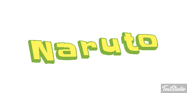 Naruto Text effect