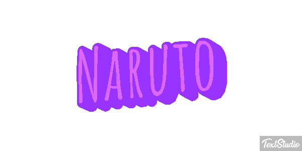 Naruto Text effect