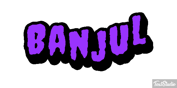 Banjul Effet de texte