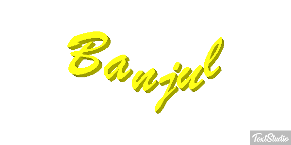 Banjul Effet de texte