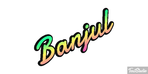 Banjul Effet de texte