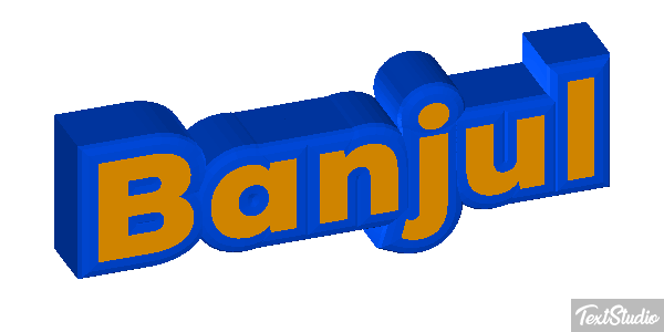 Banjul Effet de texte