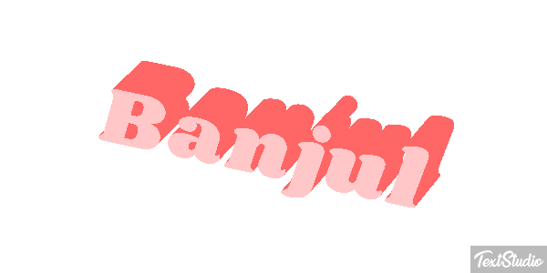 Banjul Effet de texte