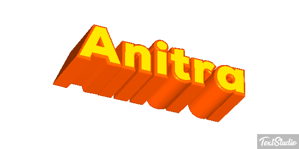 Anitra Text effect