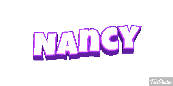 Nancy Текстовый эффект