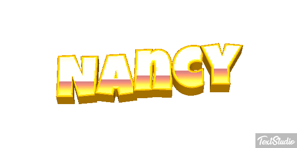 Nancy Текстовый эффект