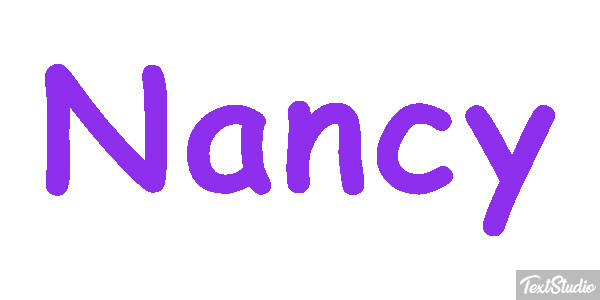 Nancy Текстовый эффект