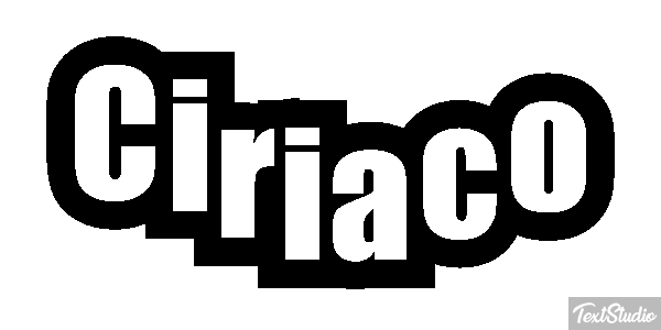 Ciriaco Effetto testo