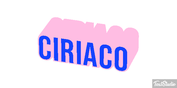 Ciriaco Effetto testo