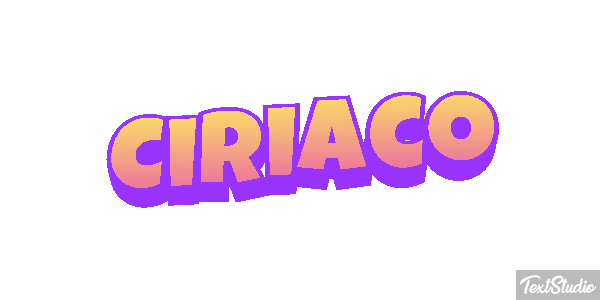 Ciriaco Effetto testo
