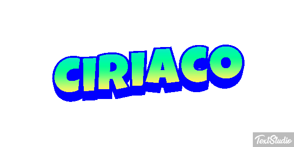 Ciriaco Effetto testo