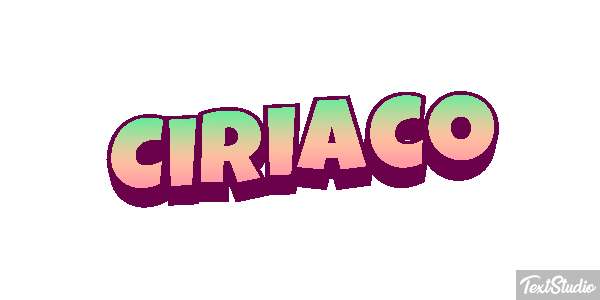 Ciriaco Effetto testo