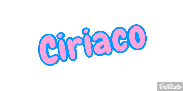 Ciriaco Effetto testo