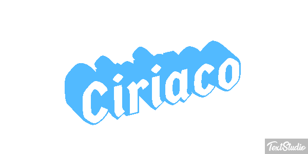 Ciriaco Effetto testo