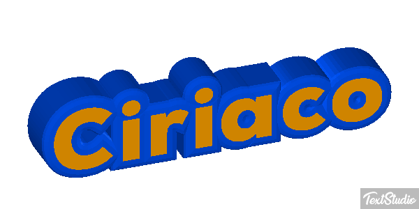 Ciriaco Effetto testo
