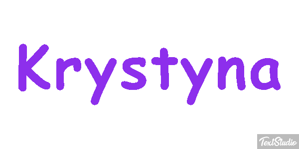 Krystyna Tekst effect